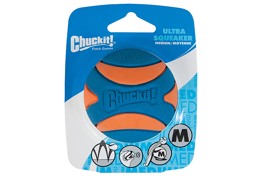 Chuckit! Ultra Squeaker Ball Medium size